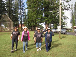 Lanai community members participate in Memory Walk in honor of breast cancer awareness month    